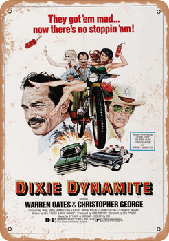 Dixie Dynamite (1976) - Metal Sign