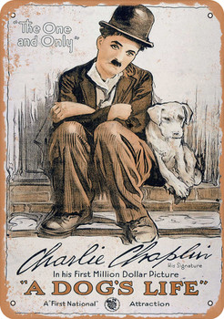 Dog's Life (1918) - Metal Sign