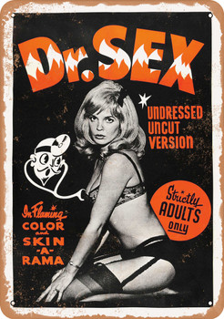 Dr. Sex (1964) - Metal Sign