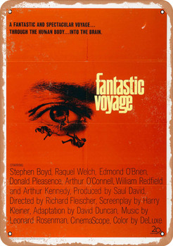 Fantastic Voyage (1966) 2 - Metal Sign