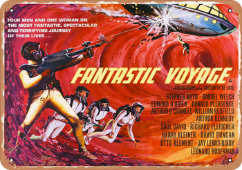 Fantastic Voyage (1966) 3 - Metal Sign