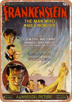 Frankenstein (1931) - Metal Sign