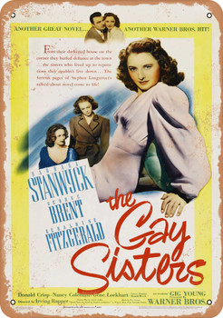 Gay Sisters (1942) - Metal Sign
