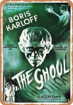 Ghoul (1933) 1 - Metal Sign