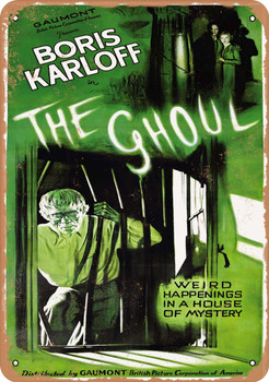 Ghoul (1933) 2 - Metal Sign