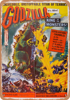 Godzilla (1957), Japan 1 - Metal Sign