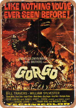 Gorgo (1961) - Metal Sign