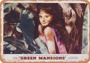 Green Mansions (1959) 1 - Metal Sign