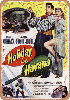 Holiday In Havana (1949) - Metal Sign