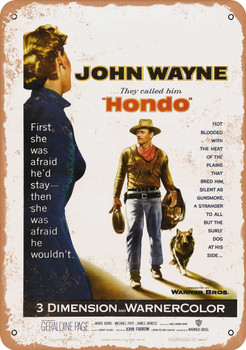 Hondo (1953) - Metal Sign