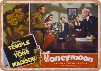 Honeymoon (1947) - Metal Sign
