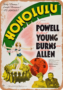 Honolulu (1939) - Metal Sign