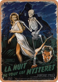 House on Haunted Hill (1959) 3 - Metal Sign