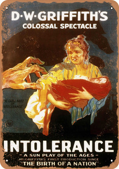 Intolerance (1916) - Metal Sign