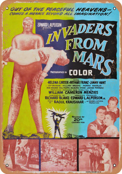 Invaders from Mars (1953) 2 - Metal Sign