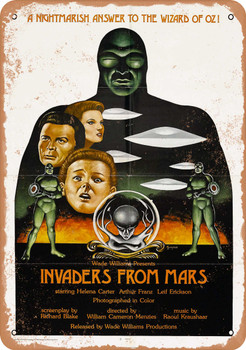 Invaders from Mars (1953) 7 - Metal Sign