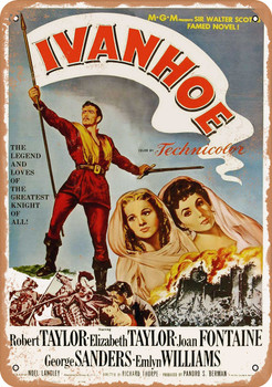 Ivanhoe (1952) - Metal Sign
