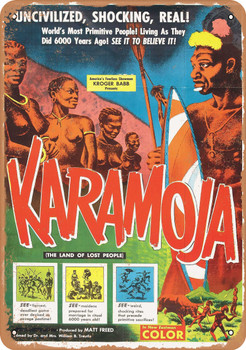 Karamoja (1955) - Metal Sign