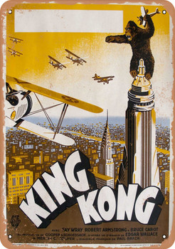 King Kong (1933) 1 - Metal Sign