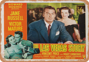 Las Vegas Story (1952) 4 - Metal Sign