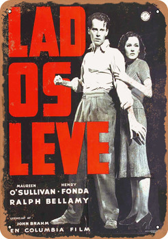 Let Us Live (1939) 1 - Metal Sign
