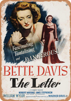 Letter (1940) - Metal Sign