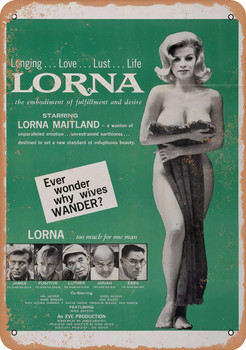 Lorna (1964) - Metal Sign