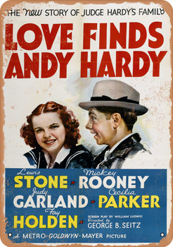 Love Finds Andy Hardy (1938) 1 - Metal Sign