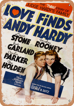 Love Finds Andy Hardy (1938) - Metal Sign