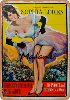 Madame (1963) - Metal Sign