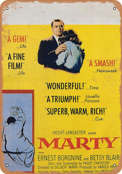 Marty (1955) - Metal Sign
