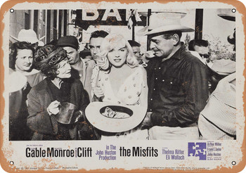 Misfits (1961) 7 - Metal Sign