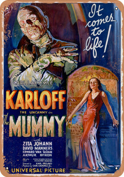 Mummy (1932) - Metal Sign