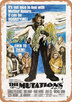 Mutations (1974) - Metal Sign