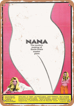 Nana (1970), Sweden - Metal Sign