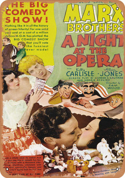 Night at the Opera (1935) 1 - Metal Sign