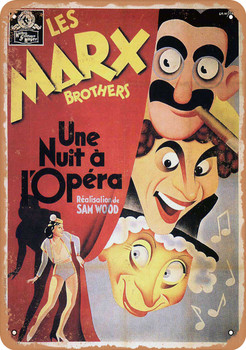 Night at the Opera (1935) 3 - Metal Sign