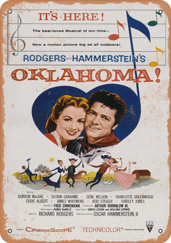 Oklahoma (1955) - Metal Sign