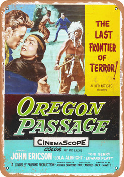 Oregon Passage (1957) - Metal Sign