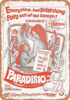 Paradisio (1961) - Metal Sign