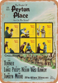 Peyton Place (1957) 4 - Metal Sign