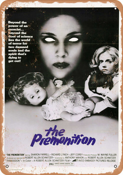 Premonition (1976) - Metal Sign