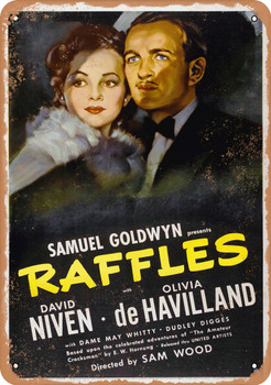 Raffles (1939) - Metal Sign