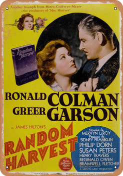 Random Harvest (1942) - Metal Sign