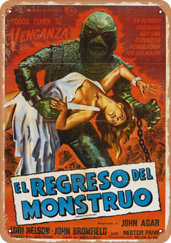 Revenge of the Creature (1955) 2 - Metal Sign