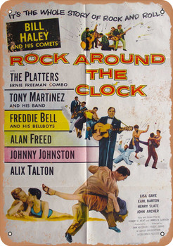 Rock Around the Clock (1955) - Metal Sign