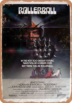 Rollerball (1975) 1 - Metal Sign