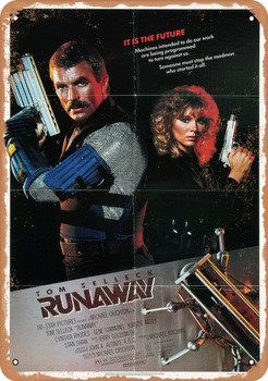 Runaway (1984) - Metal Sign