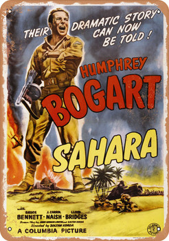 Sahara (1943) - Metal Sign