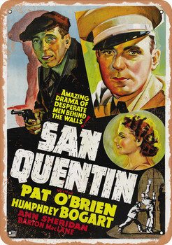 San Quentin (1937) - Metal Sign